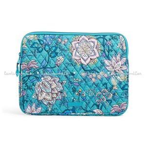 Vera Bradley Peacock Garden Laptop Sleeve